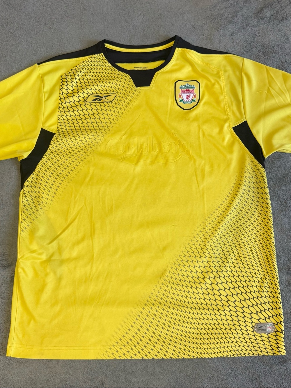 Vintage Soccer Football Jersey Liverpool FC 2004-06 Reebok mens Large